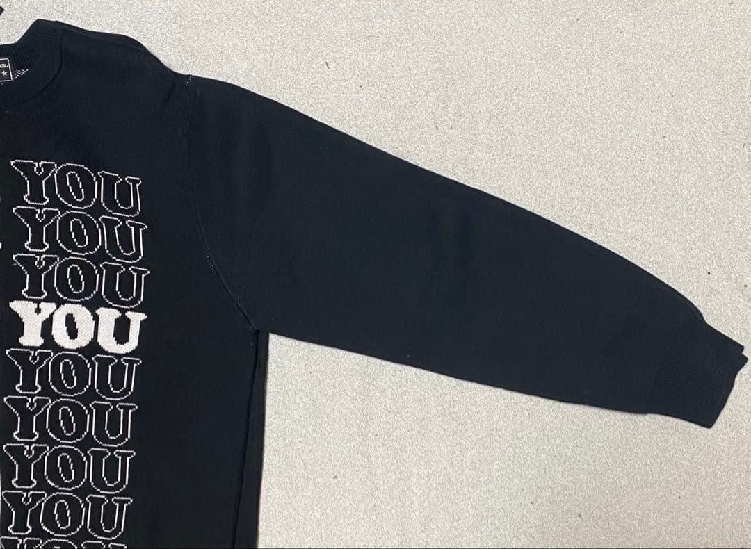 シュプリーム ×ヒステリックグラマー 「Fuck You 」セーター Sサイズ