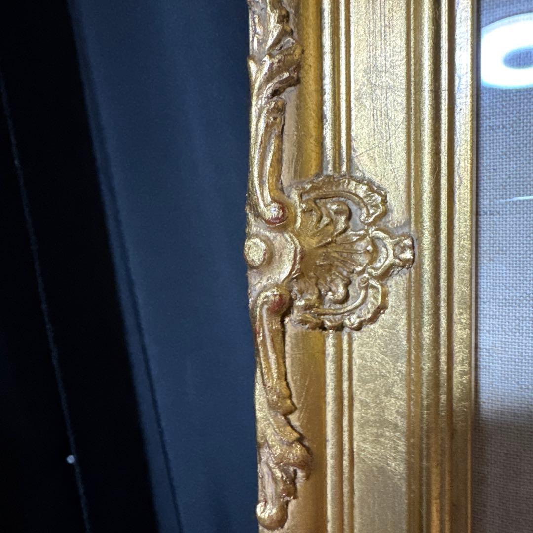 F10号　額縁　油彩額縁　油絵額縁　ガラス