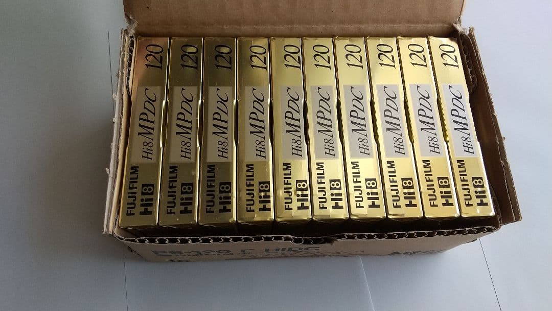 Hi8 FUJI FILM MP DC ビデオテープ