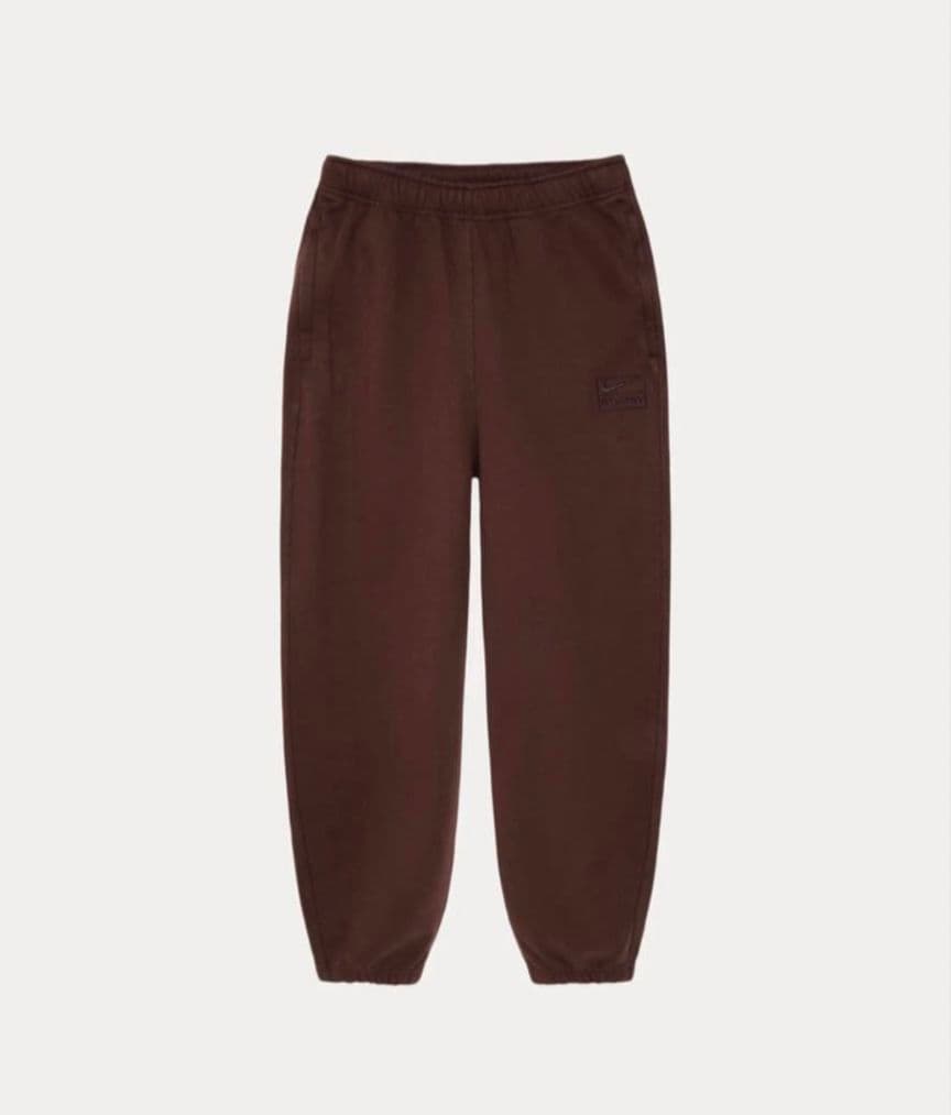 STÜSSY & NIKE スウェット パンツ トレーナー 茶色 M