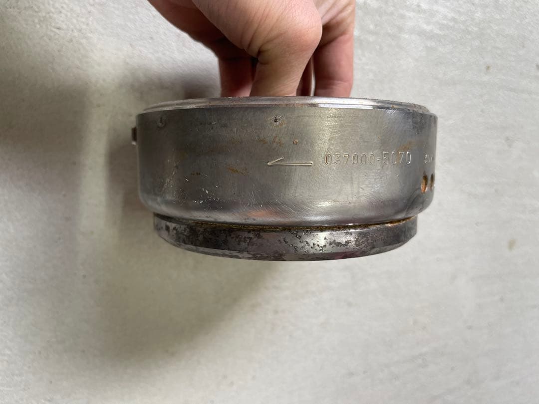 値下げ中　SR400 フライホイール　オレンジブルーバード