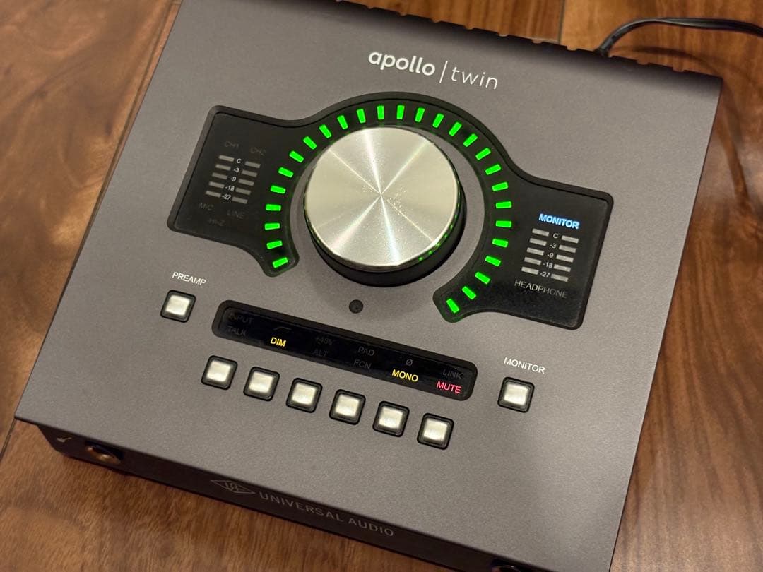 Apollo Twin MKII QUAD オーディオインターフェイス