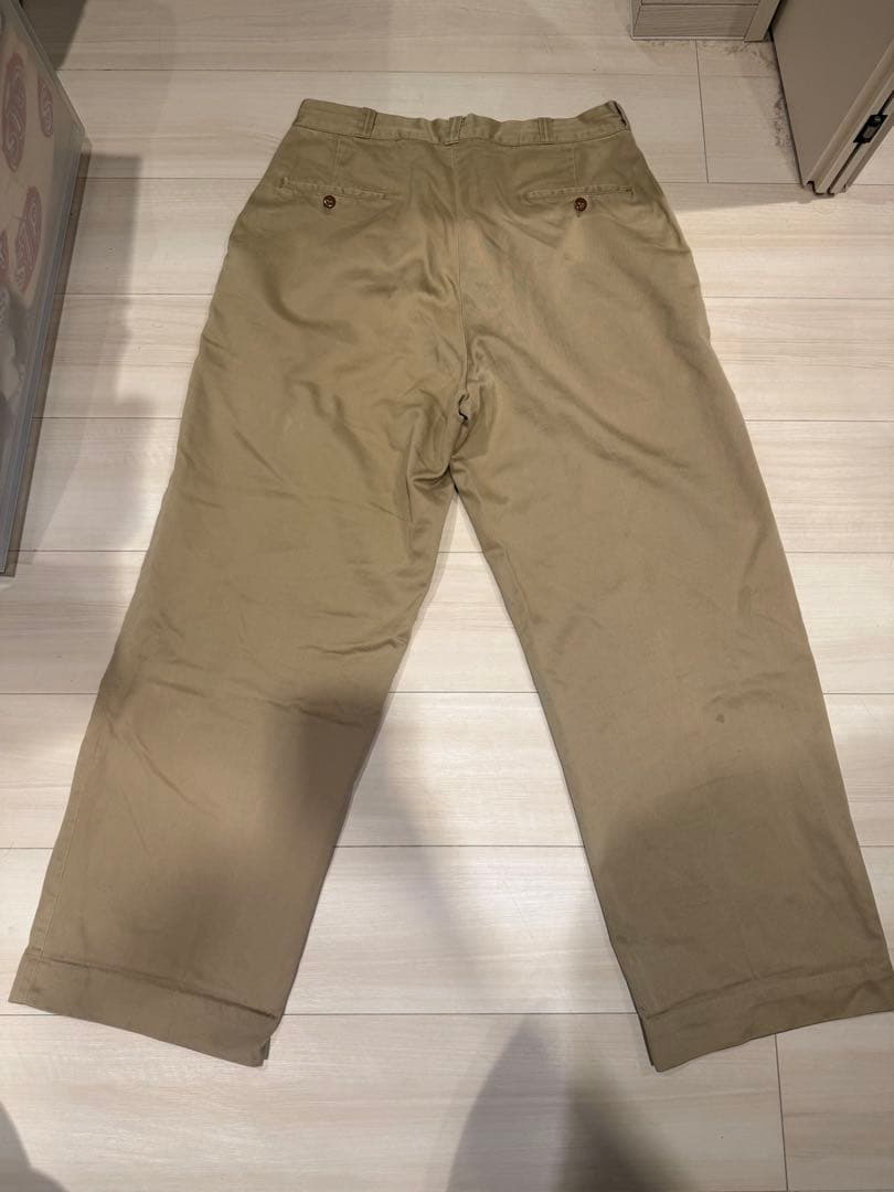 us army チノ チノパン 50s ヴィンテージ ビンテージ　W34×L33