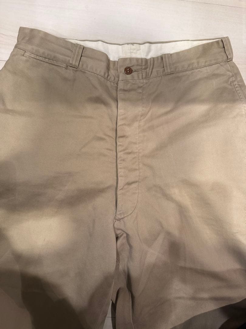 us army チノ チノパン 50s ヴィンテージ ビンテージ　W34×L33