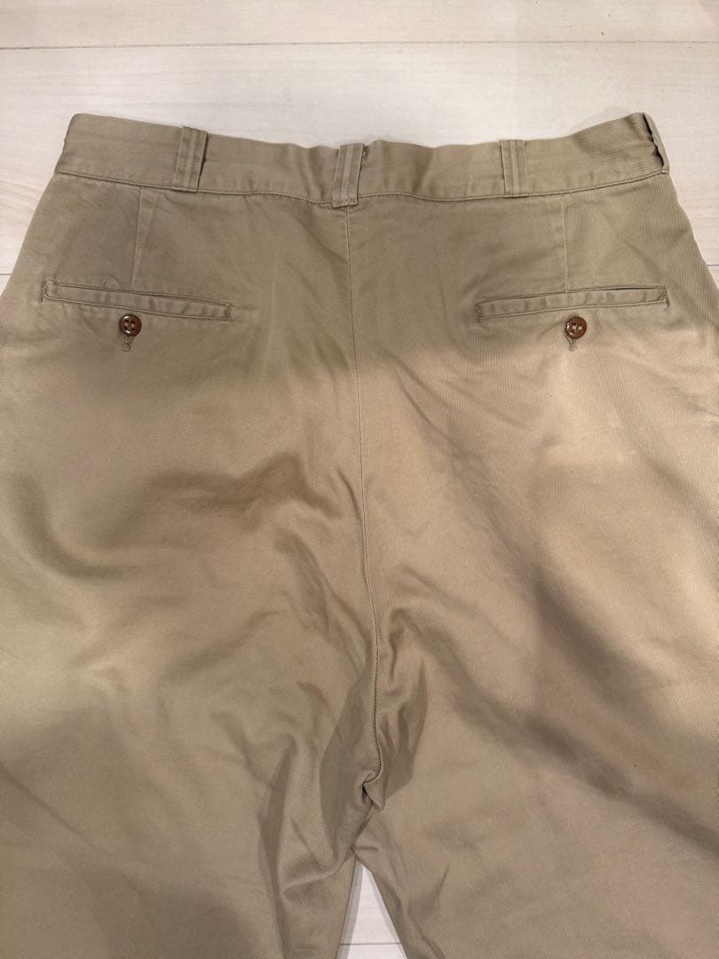 us army チノ チノパン 50s ヴィンテージ ビンテージ　W34×L33