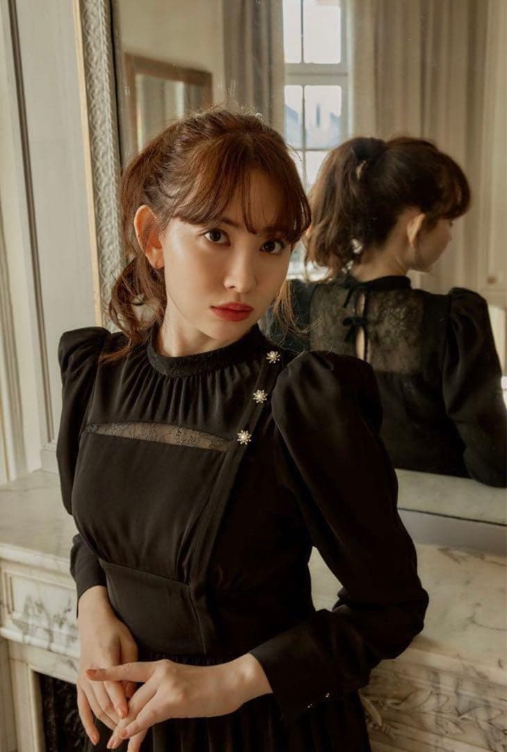 ワンピース Modern Mademoiselle Back Ribbon Dress