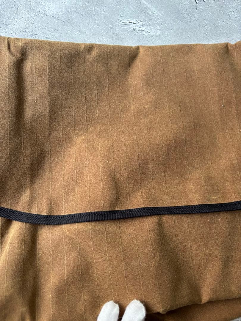 シュタク　shtak　ブルーラグメッセンジャーバッグ