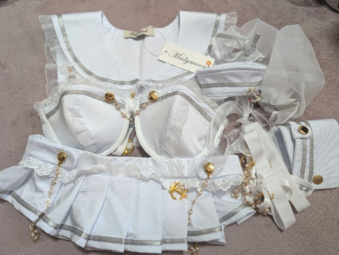 マリームーン マリン セーラー ラディアントビキニ ホワイト