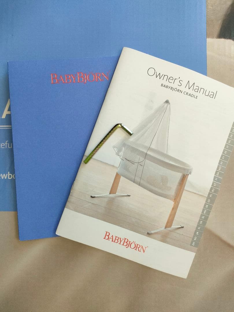 ベビービョルン　クレードル　キャノピー　セット　箱付き　ベビーベッド