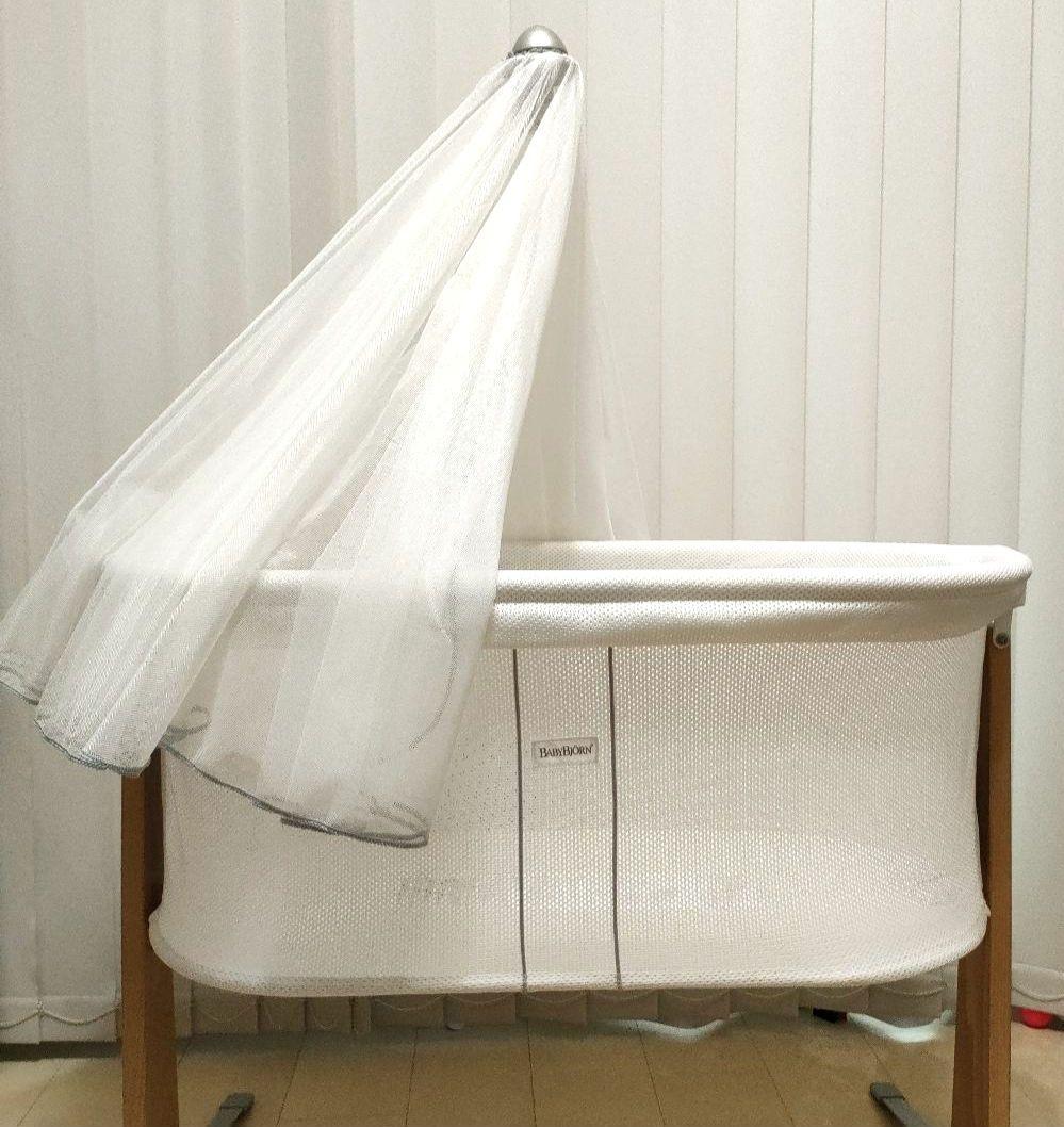 ベビービョルン　クレードル　キャノピー　セット　箱付き　ベビーベッド
