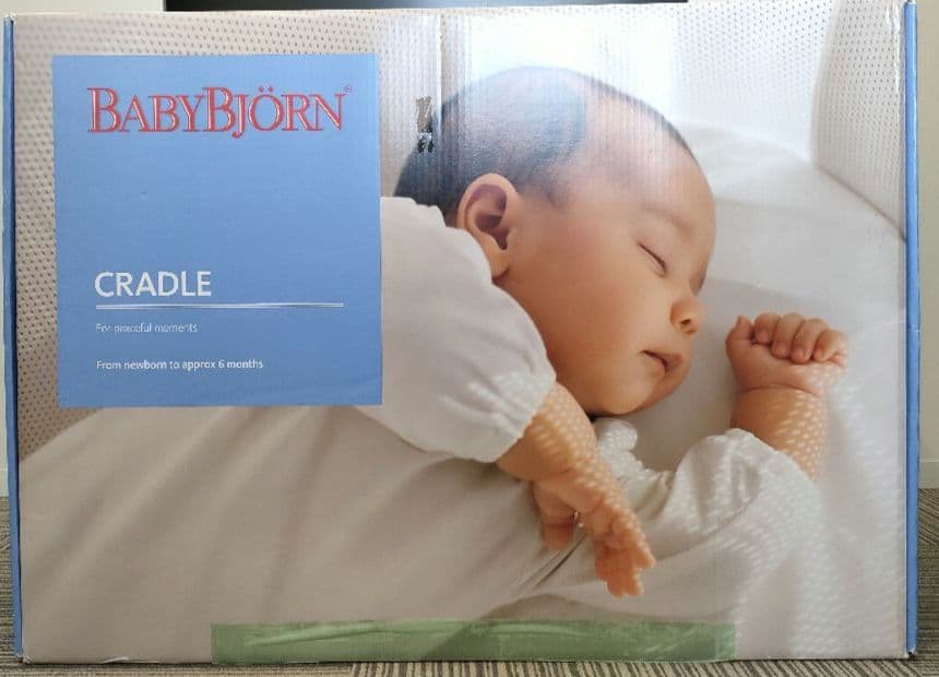 ベビービョルン　クレードル　キャノピー　セット　箱付き　ベビーベッド