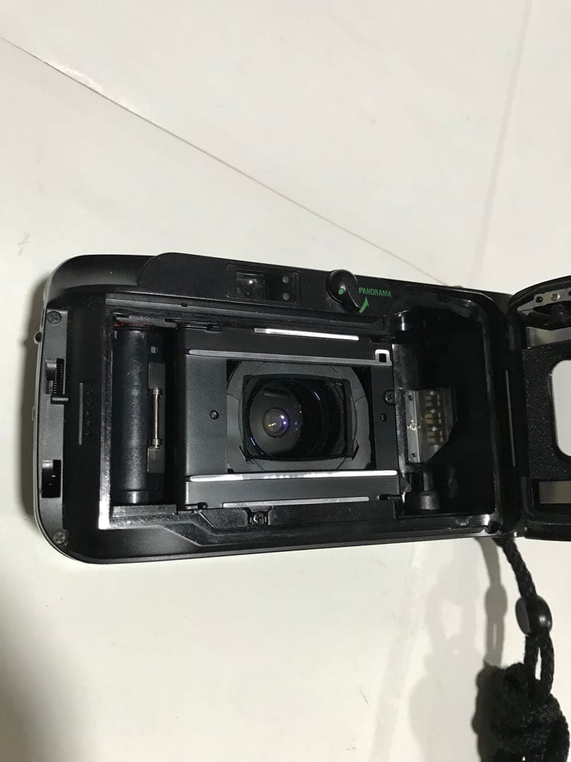 【動作品・美品】OLYMPUS μ zoom PANORAMA （リモコン袋付）