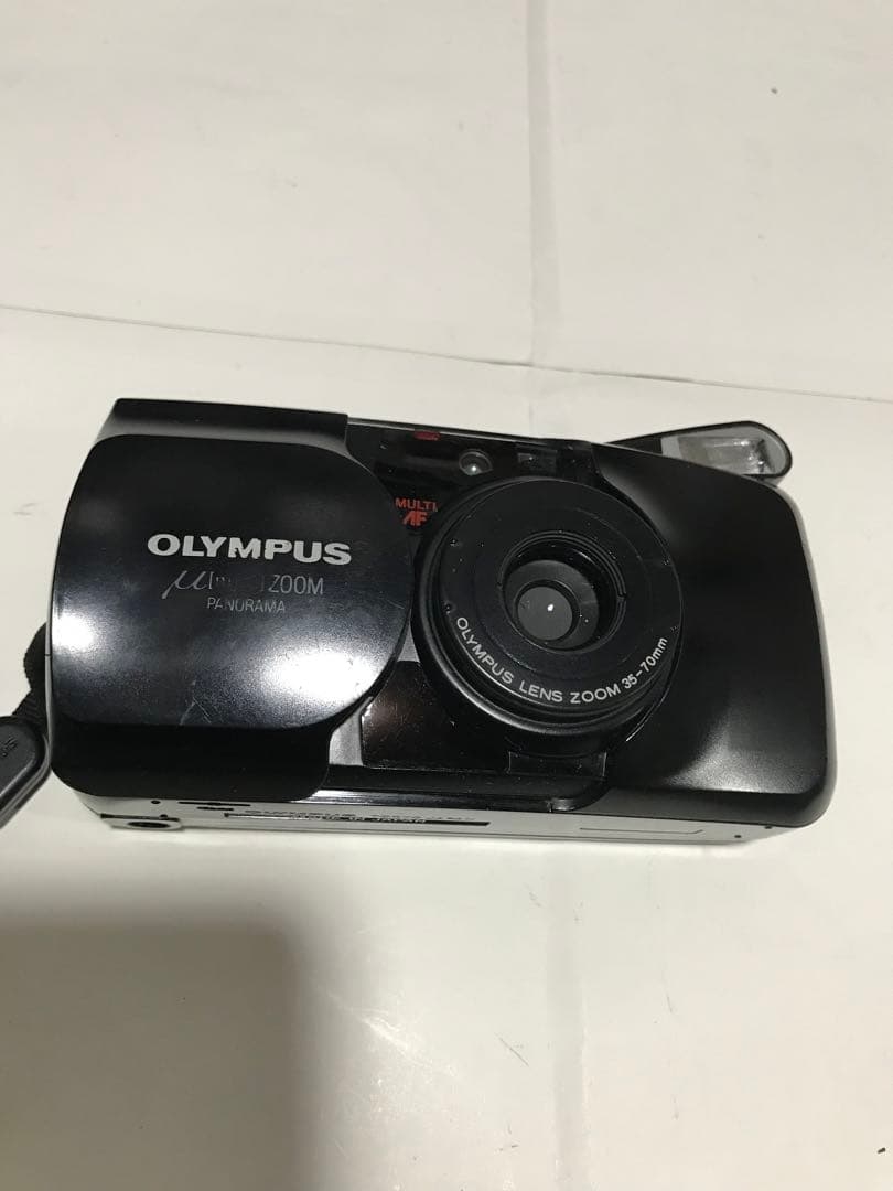 【動作品・美品】OLYMPUS μ zoom PANORAMA （リモコン袋付）