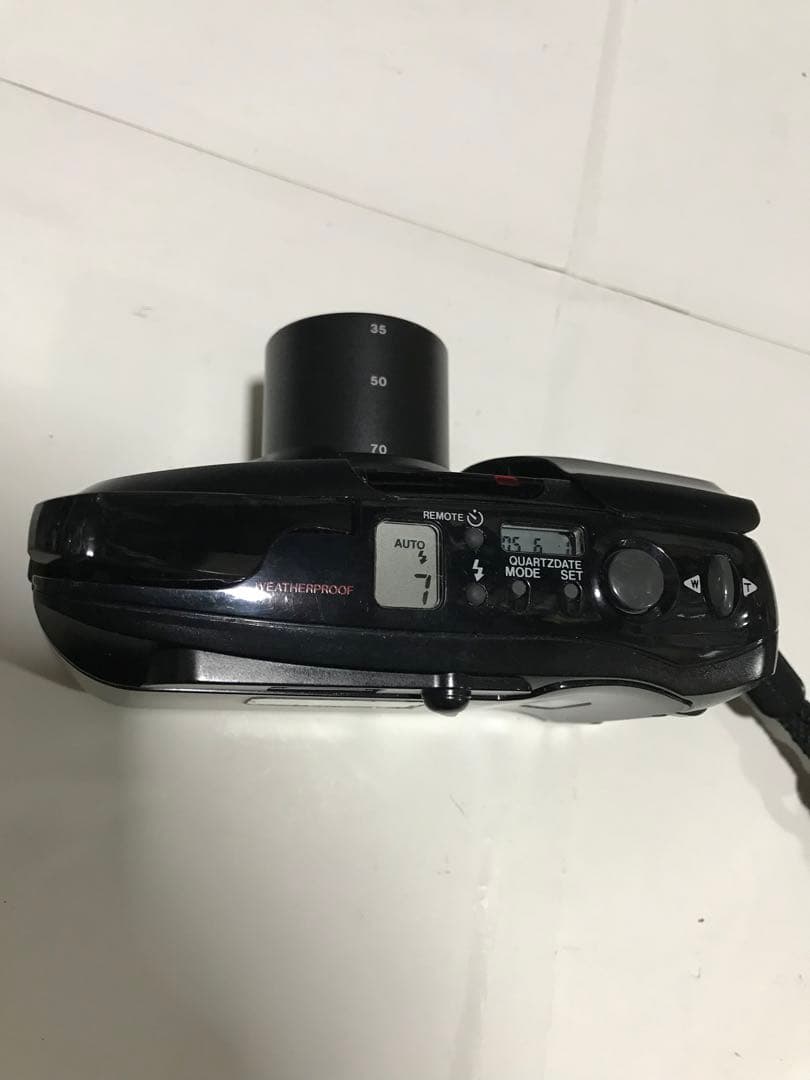 【動作品・美品】OLYMPUS μ zoom PANORAMA （リモコン袋付）