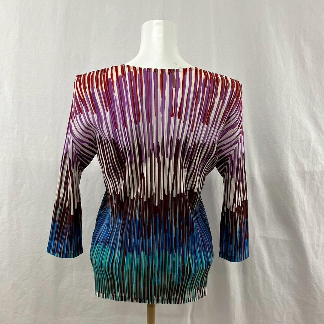 ☆頂053P☆ PLEATS PLEASE プリーツカットソー