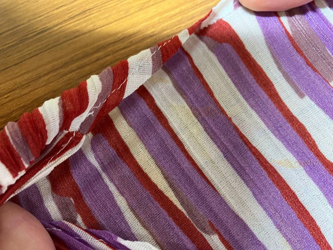 ☆頂053P☆ PLEATS PLEASE プリーツカットソー