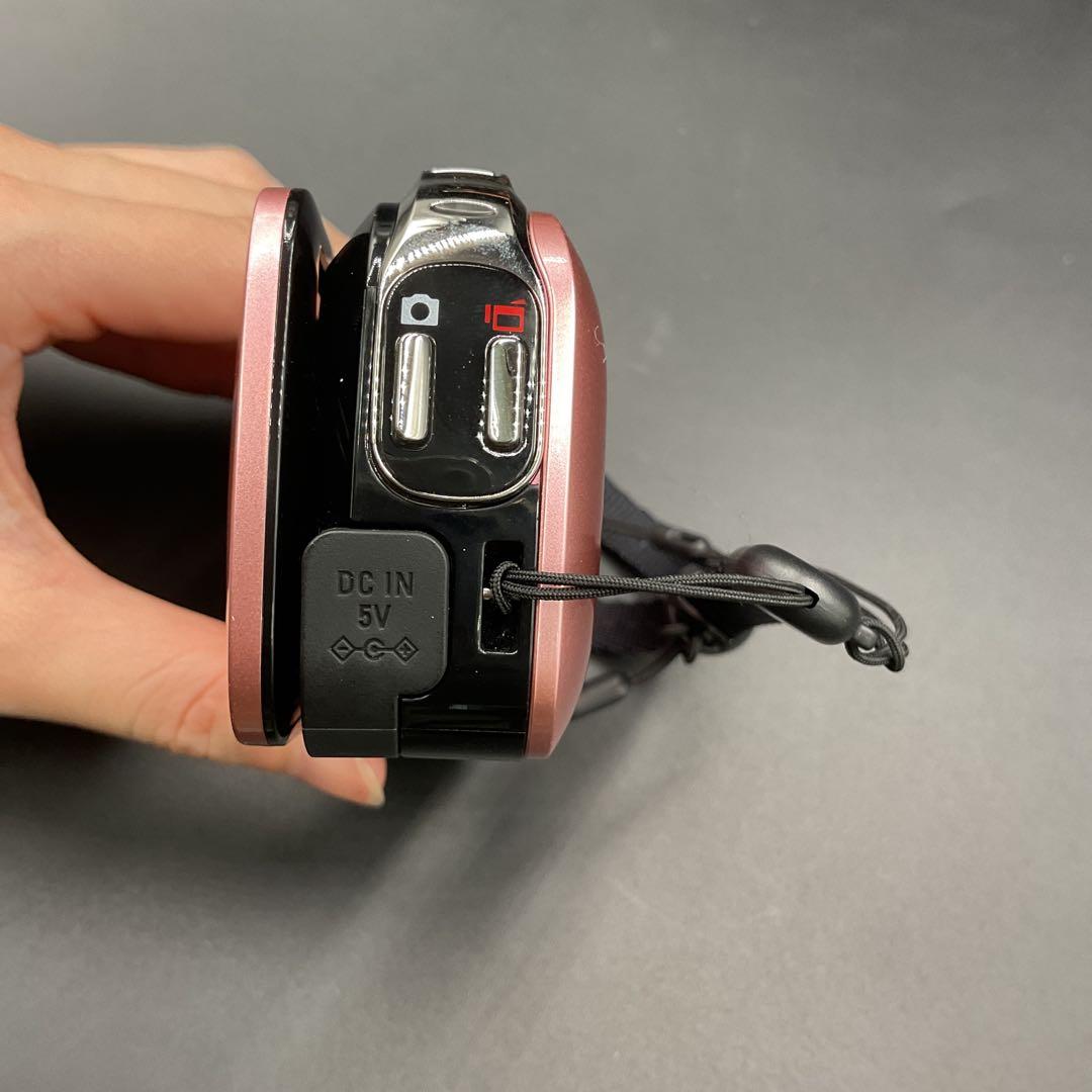 F3145 SANYO DMX-GH1 ピンク 12倍ズーム