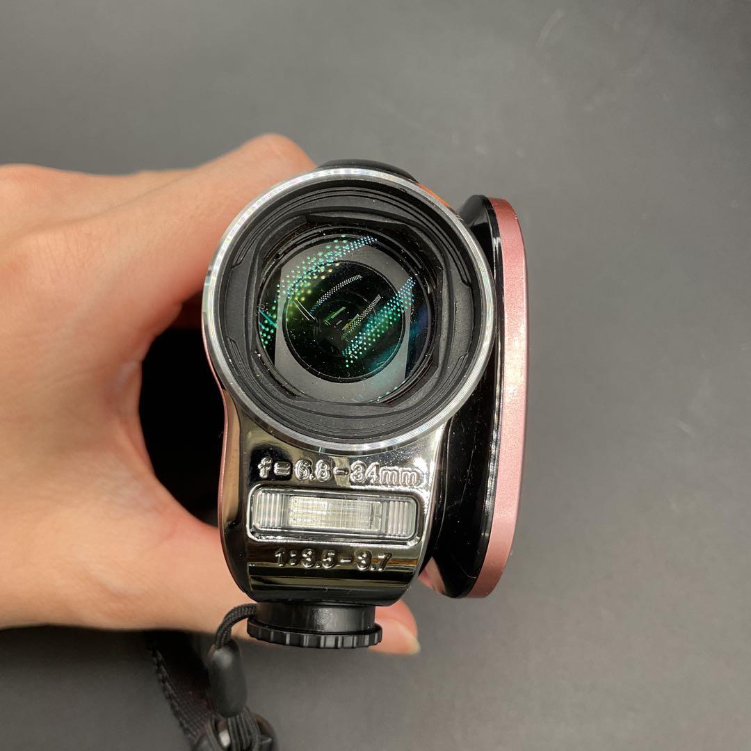 F3145 SANYO DMX-GH1 ピンク 12倍ズーム