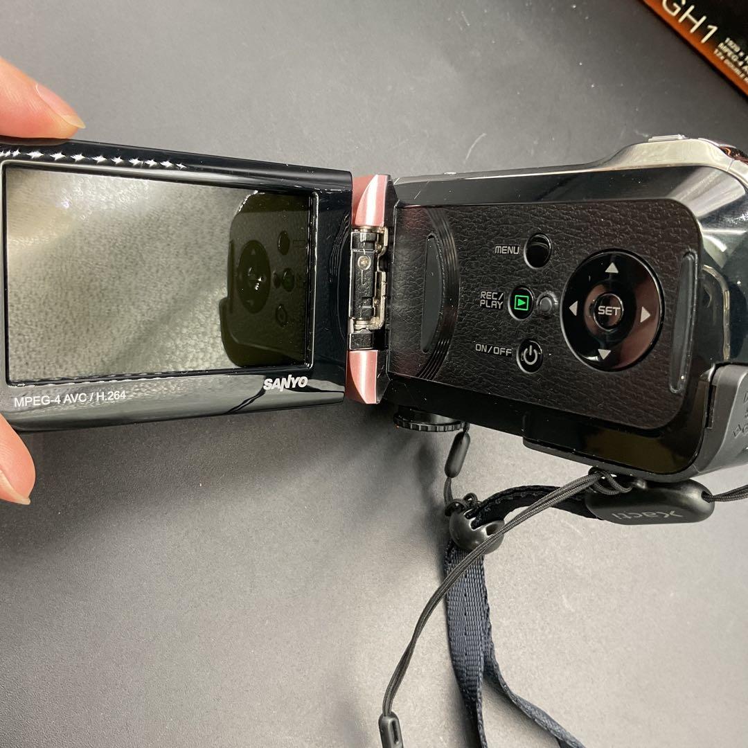 F3145 SANYO DMX-GH1 ピンク 12倍ズーム