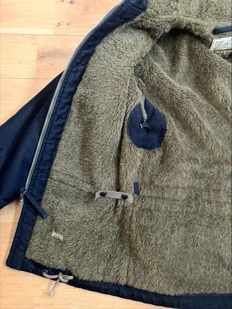 ジャケット・アウター COLIMBO OBSERVER PARKA PLANE DARK NAVY