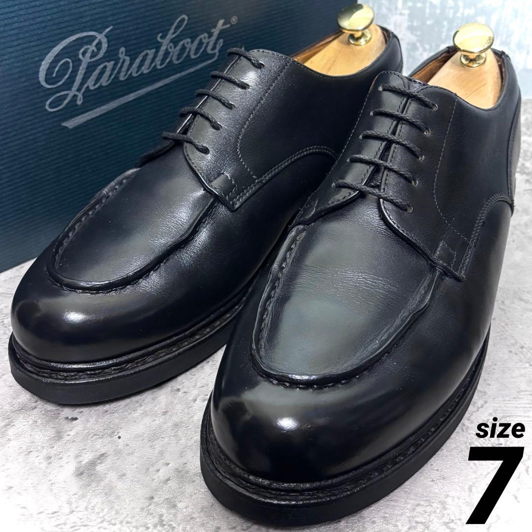 【KToon！】パラブーツ シャンボード 黒 サイズ7 Uチップ