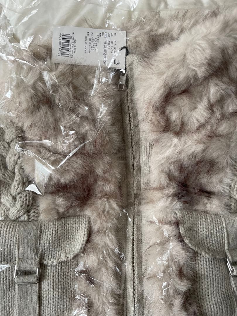 【新品未使用】LAGUA GEM ファーブルゾン