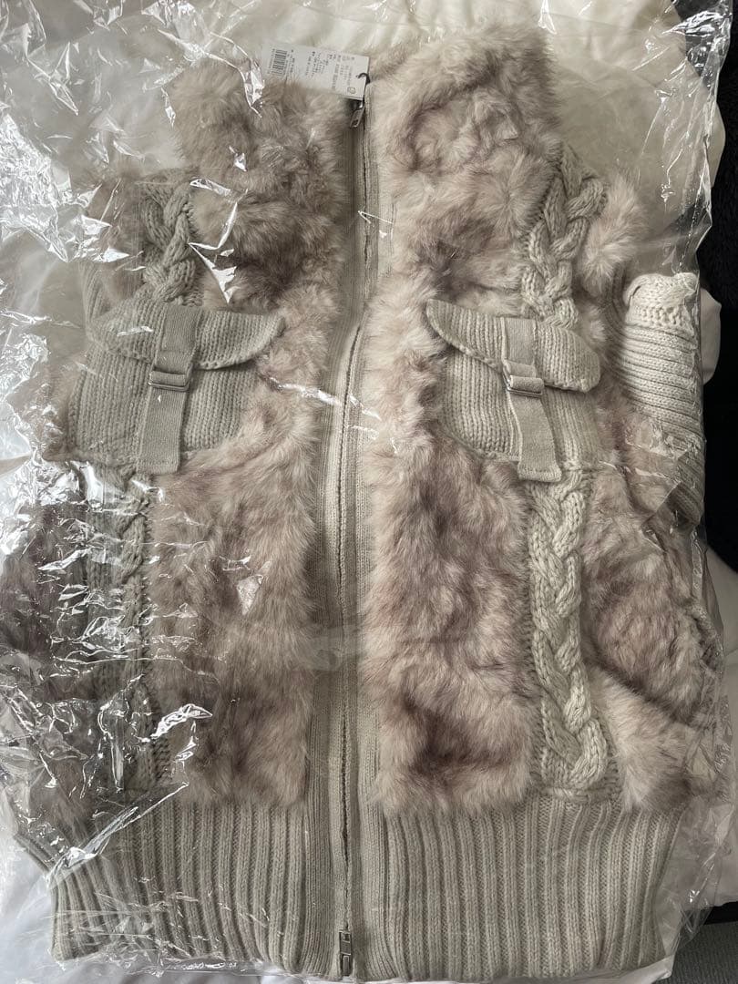 【新品未使用】LAGUA GEM ファーブルゾン