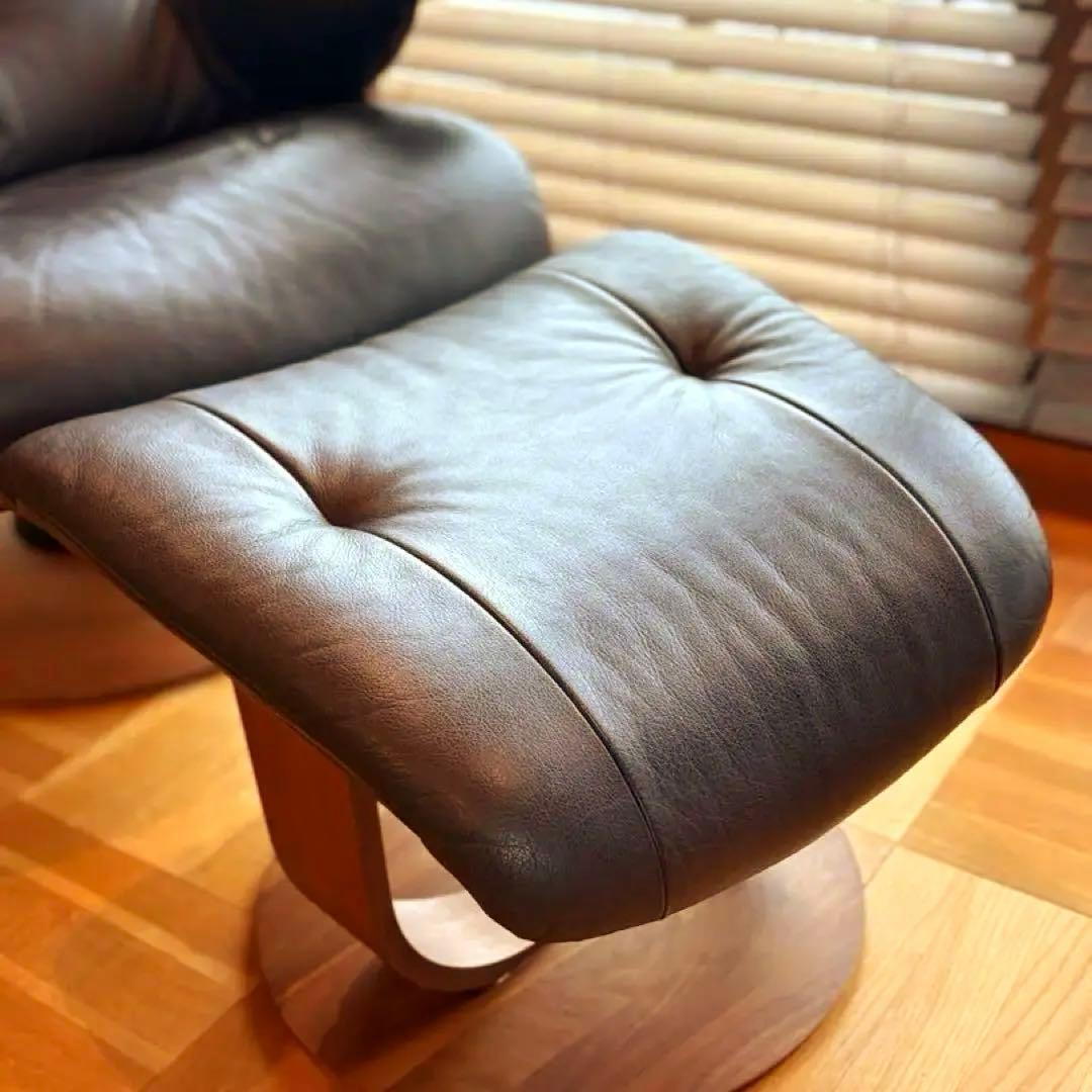 カリモク ザ•ファースト オットマン RU72 程度良好 本体との同時購入のみ