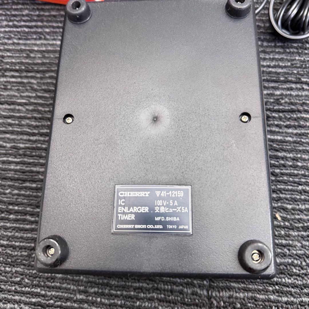 【希少・元箱付】チェリー IC引伸タイマー 3ダイヤル式 暗室用品 レトロ
