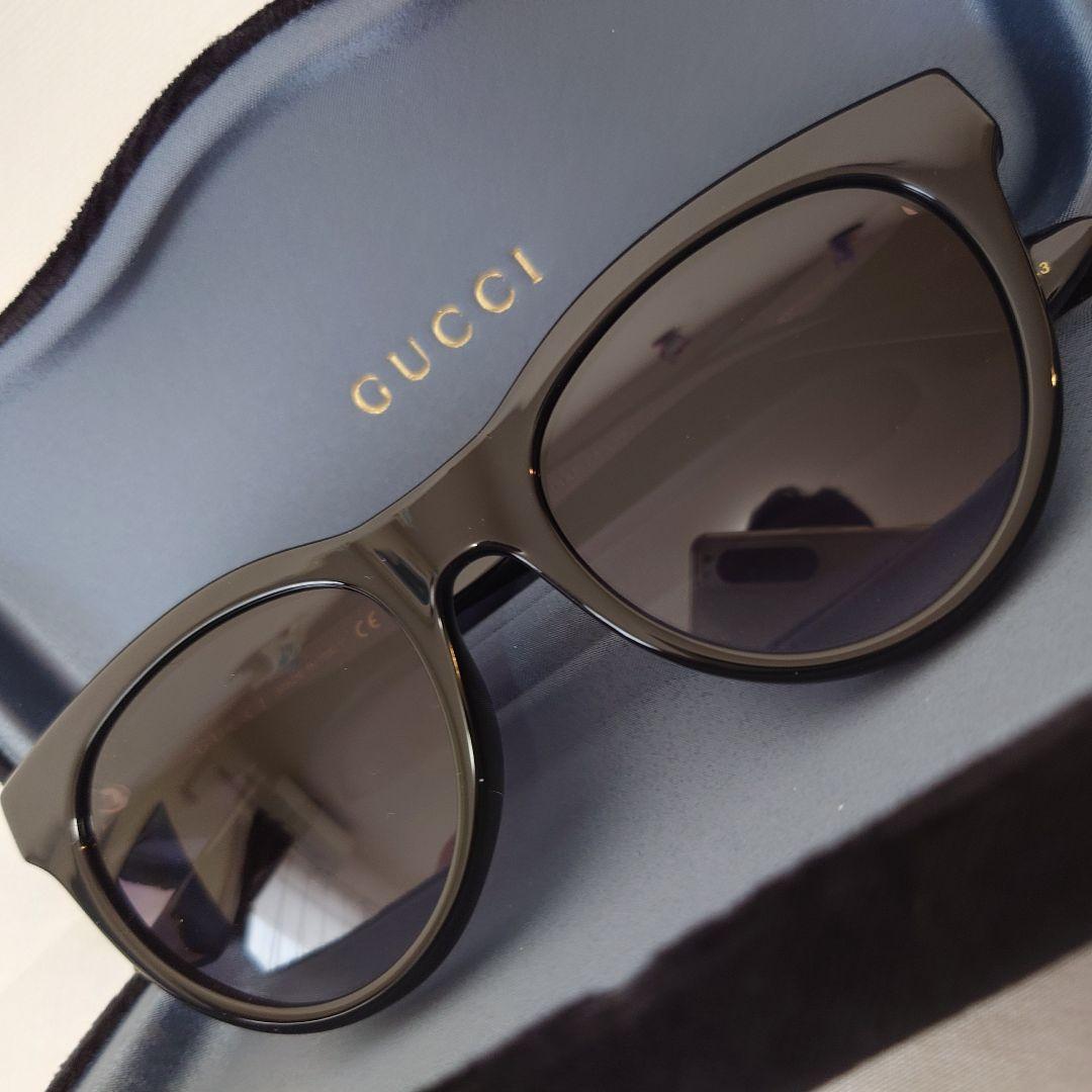 乞*郎様 最終値下【新品未使用】GUCCI☆サングラス☆GGメタルロゴ☆ブラック