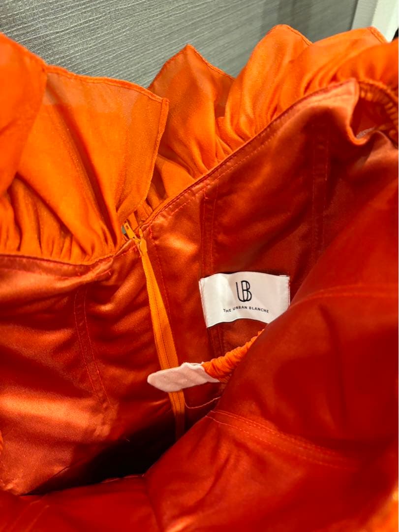 【THE URBAN BLANCHE 】アーバンブランシュカラードレス　Sサイズ