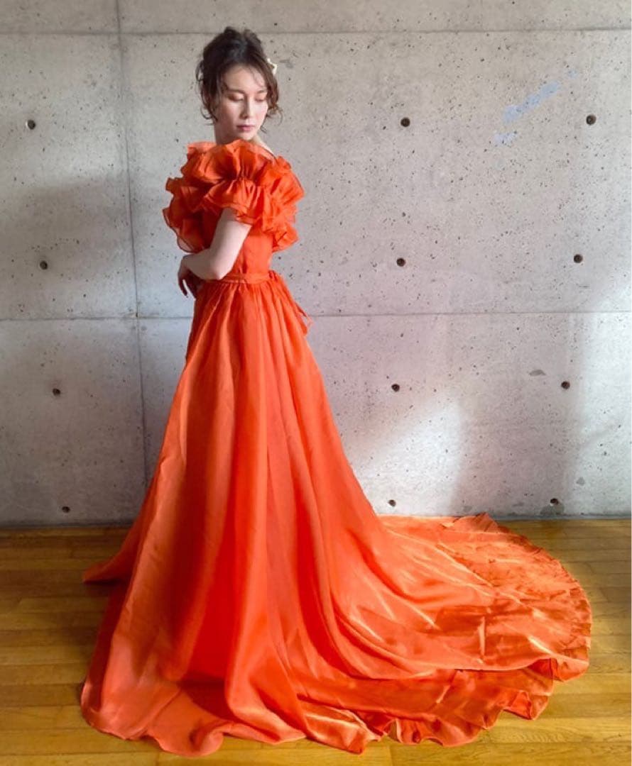 【THE URBAN BLANCHE 】アーバンブランシュカラードレス　Sサイズ