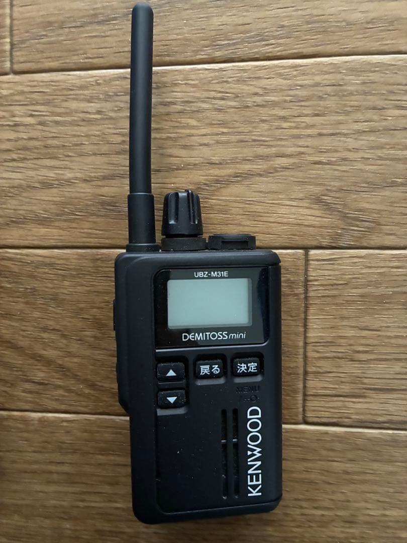 KENWOOD UBZ-M31E DEMITOSS mini トランシーバー