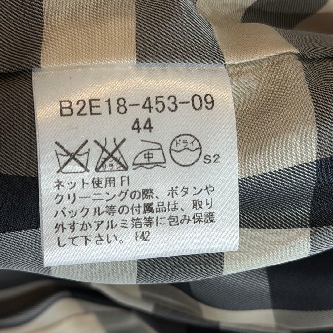 バーバリーロンドン　テーラードジャケット　メガチェック　黒　大きいサイズ　3L
