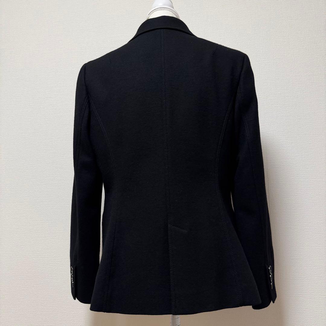 バーバリーロンドン　テーラードジャケット　メガチェック　黒　大きいサイズ　3L