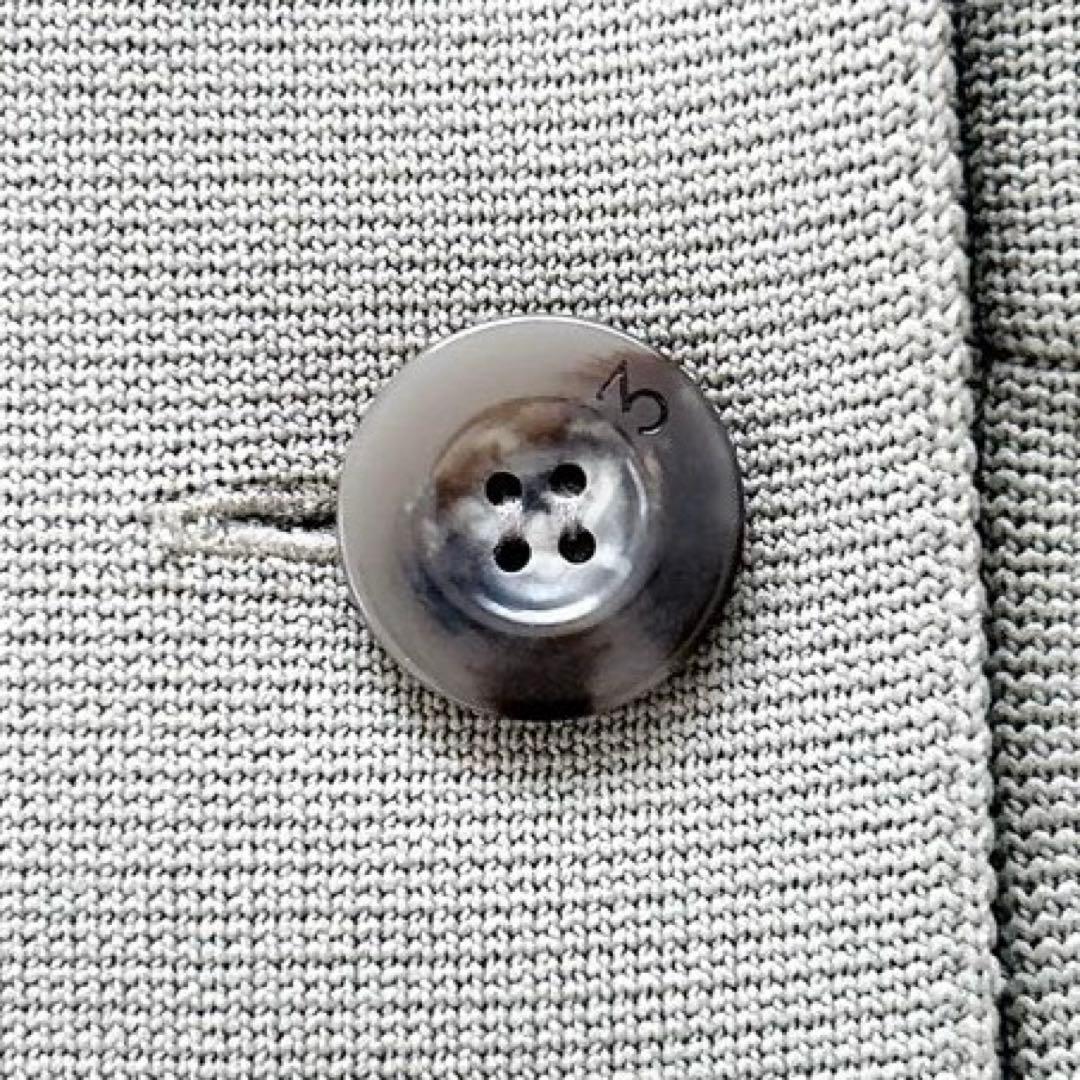 新品タグ付✨人気アンスリード　スクエアショルダーニットジャケット　ダブル　コート