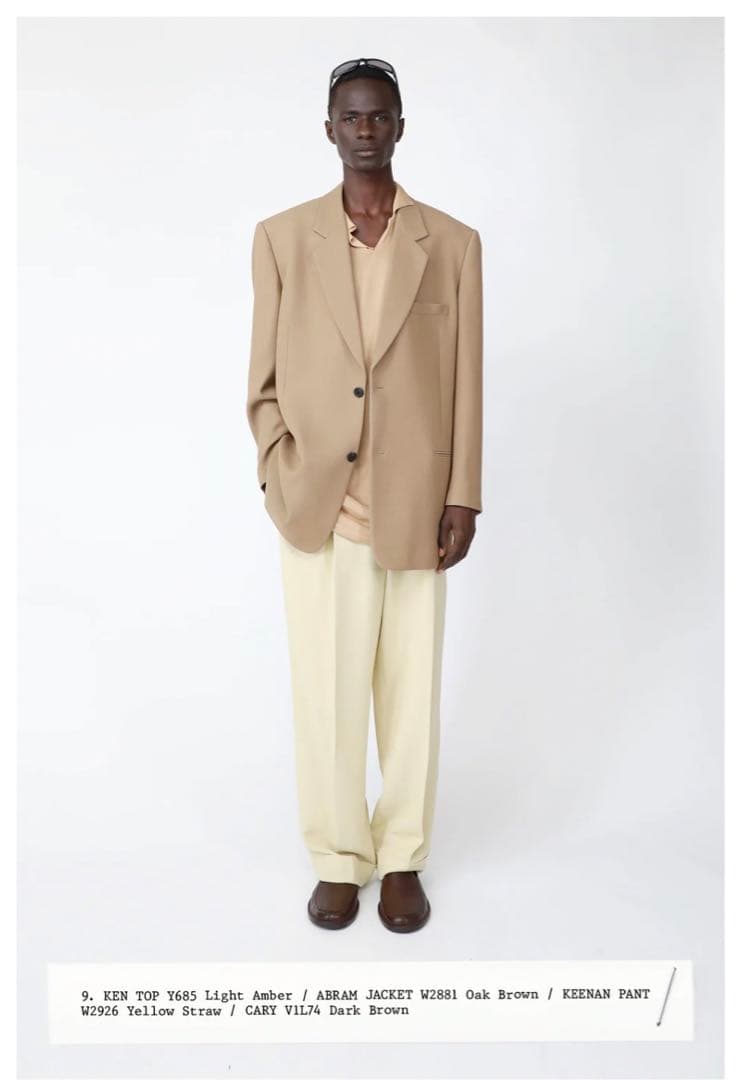 therow 24SS パンツ