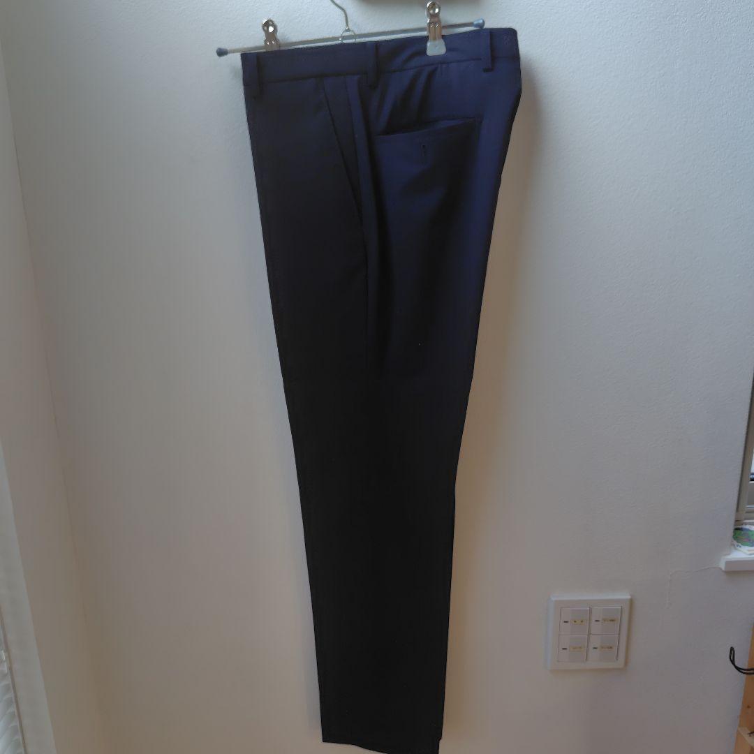 【美品】洋服の青山　PT-9 ネイビー スーツ 　ＹＡ5