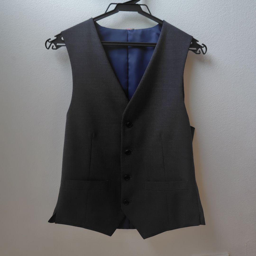 【美品】洋服の青山　PT-9 ネイビー スーツ 　ＹＡ5