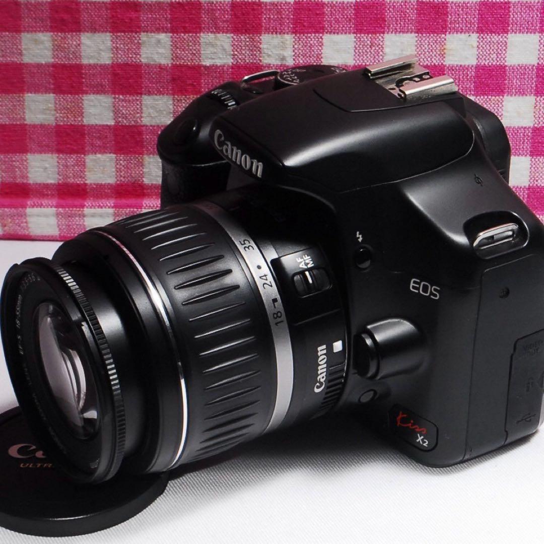 ☆初心者におすすめ入門機☆Canon Kiss x2 一眼レフカメラ★安心保証★