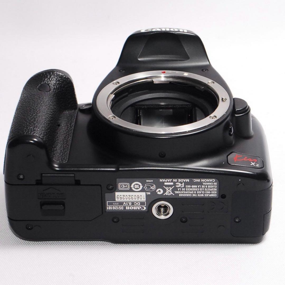 ☆初心者におすすめ入門機☆Canon Kiss x2 一眼レフカメラ★安心保証★