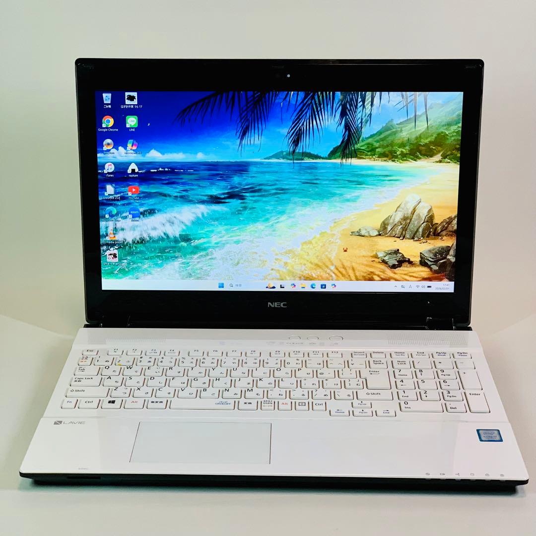 Core i7✨7世代✨SSD1TB✨32GB✨オフィス✨NEC✨ノートパソコン
