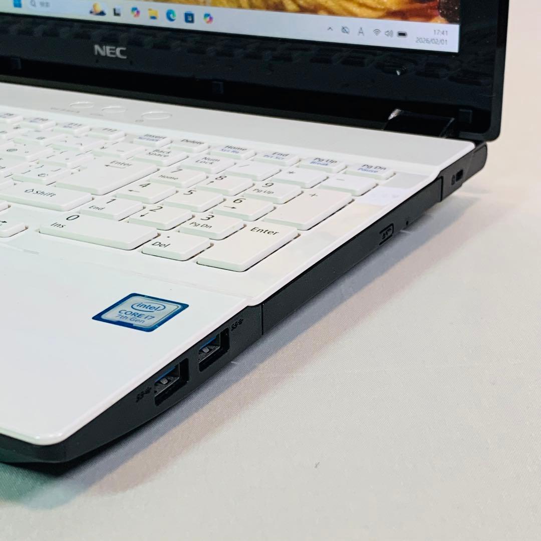 Core i7✨7世代✨SSD1TB✨32GB✨オフィス✨NEC✨ノートパソコン