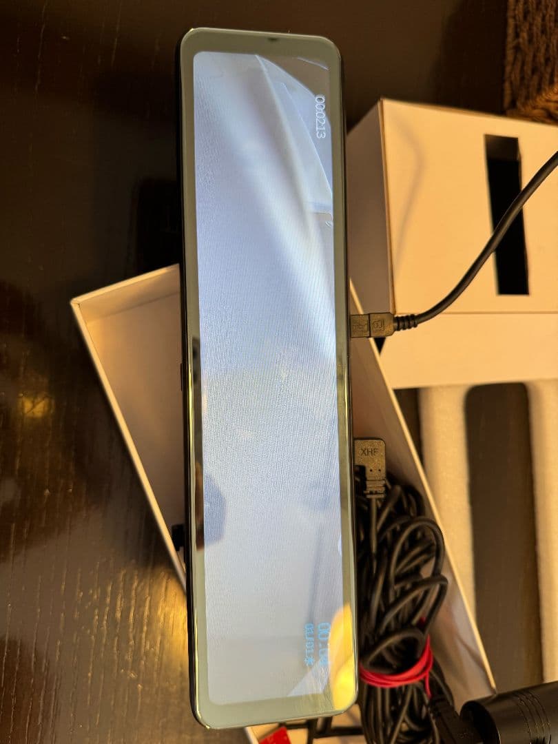 AKEEYO AKY-X6 ミラー型ドライブレコーダー 前後カメラ 60fps