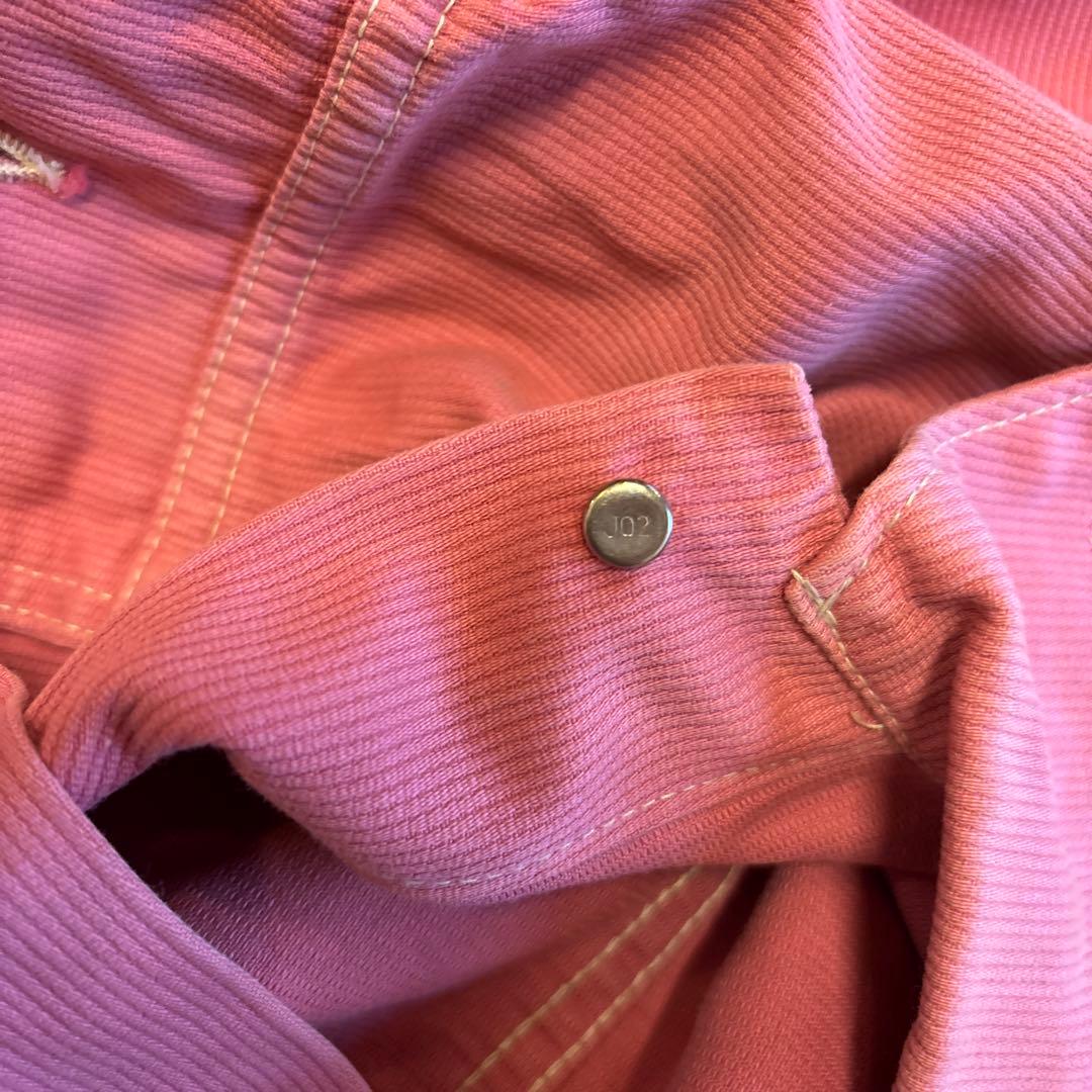 希少 90sリーバイス 70505コーデュロイ ピンク（シミあり)