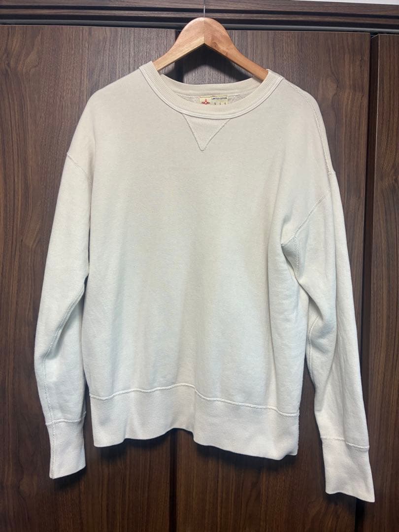 Two Moon トゥームーン スウェット ホワイト44/46 92022