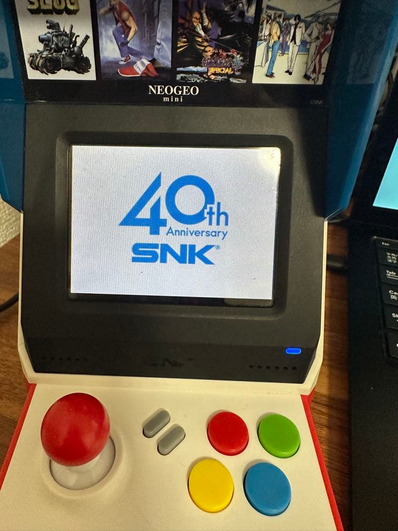 NEOGEO mini コントローラー2個、ケーブル、ACアダプターセット