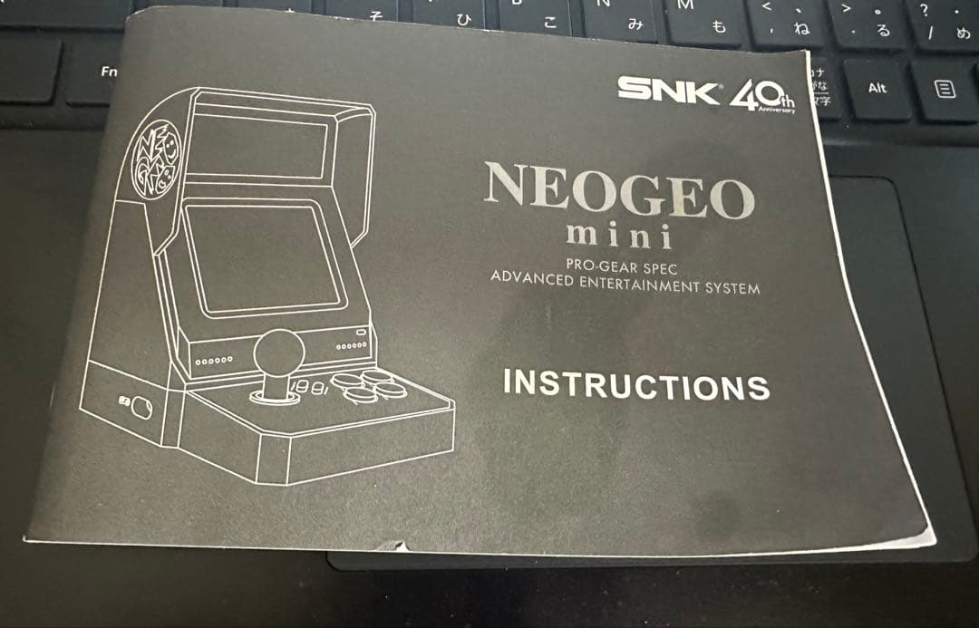 NEOGEO mini コントローラー2個、ケーブル、ACアダプターセット