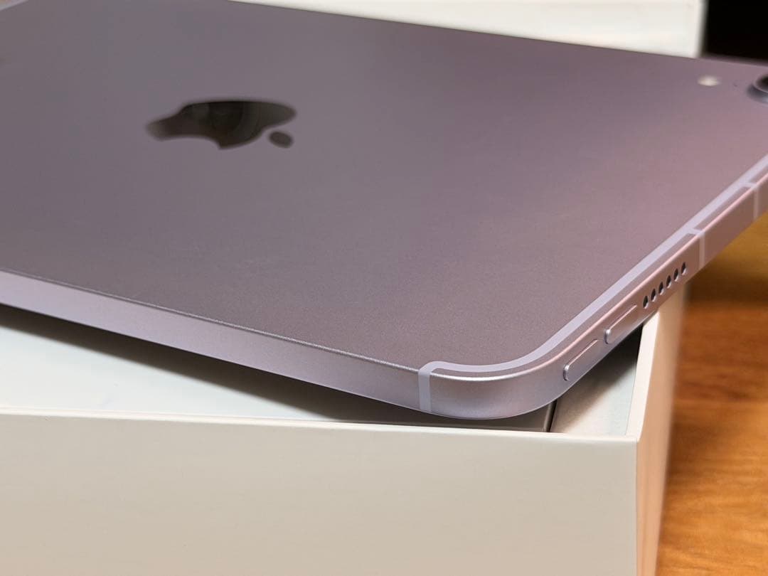 iPad mini 第7世代 128GB Cellular パープル おまけ付