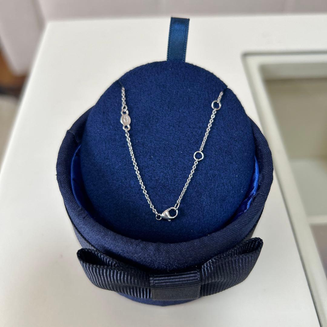 ジョージジェンセン　シルバーネックレス　ムーンライトグレープ